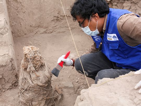 Mummies Lima Peru