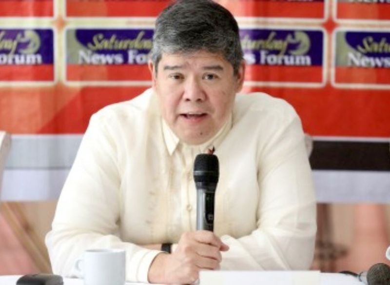 Philippine Foreign Affairs Undersecretary Eduardo de Vega