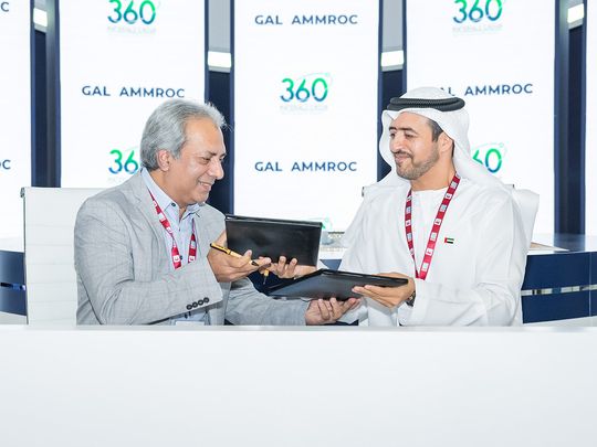 GAL AMMROC and 360-DGM sign contract