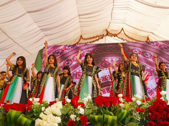 File photo shows a cultural presentation during a previous UAE Union Day. 