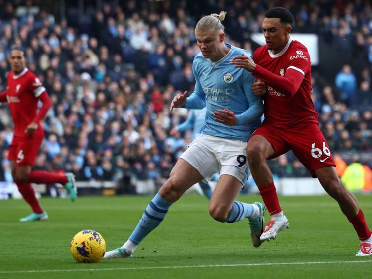 Liverpool grab 1-1 draw with Manchester City in top-of-the-table