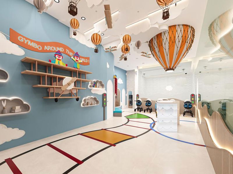 Gymboree, an early learning and play center,