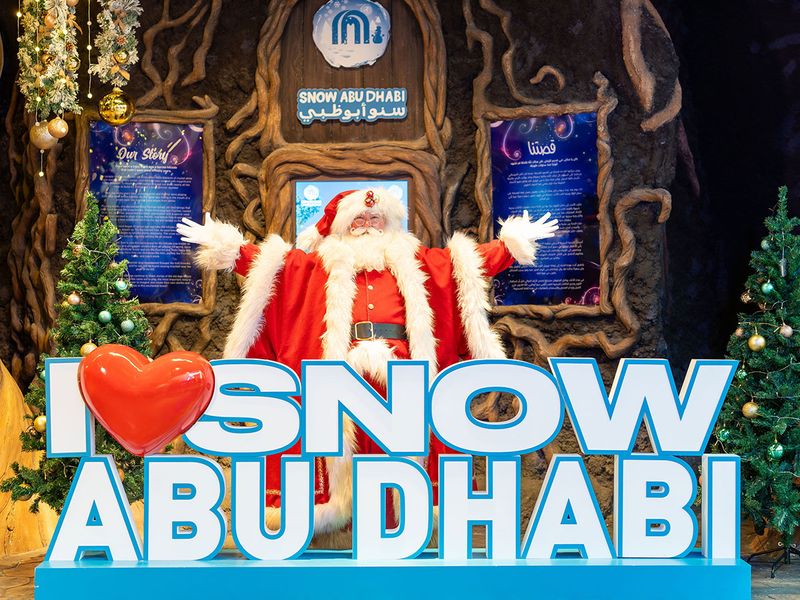 Snow Abu Dhabi’s first ever Winter Wonderland