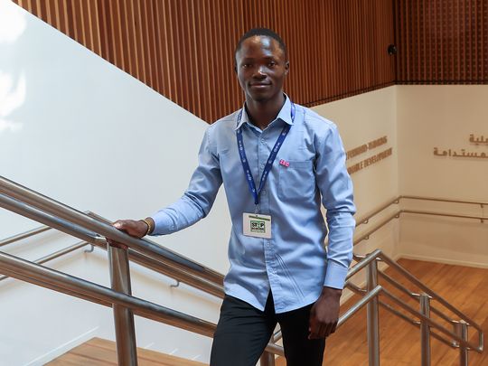 Guillaume Kalonji, climate activist from the Democratic Republic of Congo