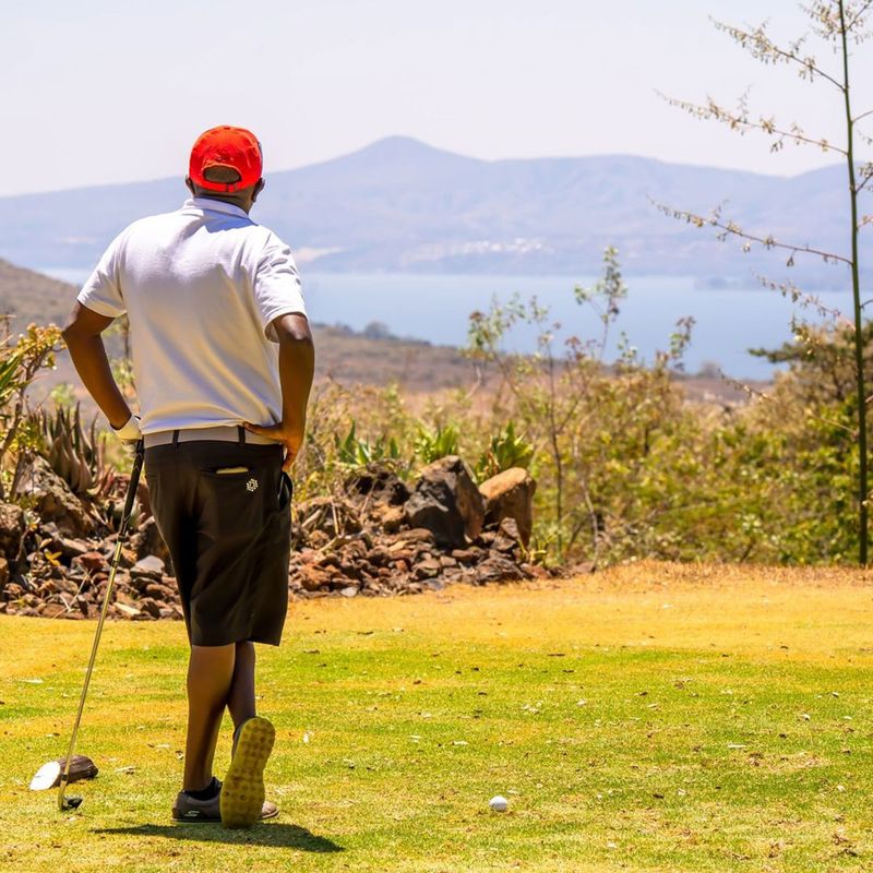 Experience golfing in the wild at Great Rift Valley Lodge (@heritageKenya) in Naivasha. Play a wild round of golf, closely followed by a gallery of zebras, impalas, waterbucks, and over 240 species of birds. A one of a kind, memorable, Magical Kenya Signature experience. #MKSE #MagicalKenya #TembeaKenya