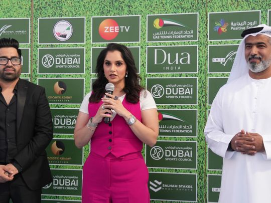 Indian tennis icon Sania Mirza launches Dubai Open for Tennis