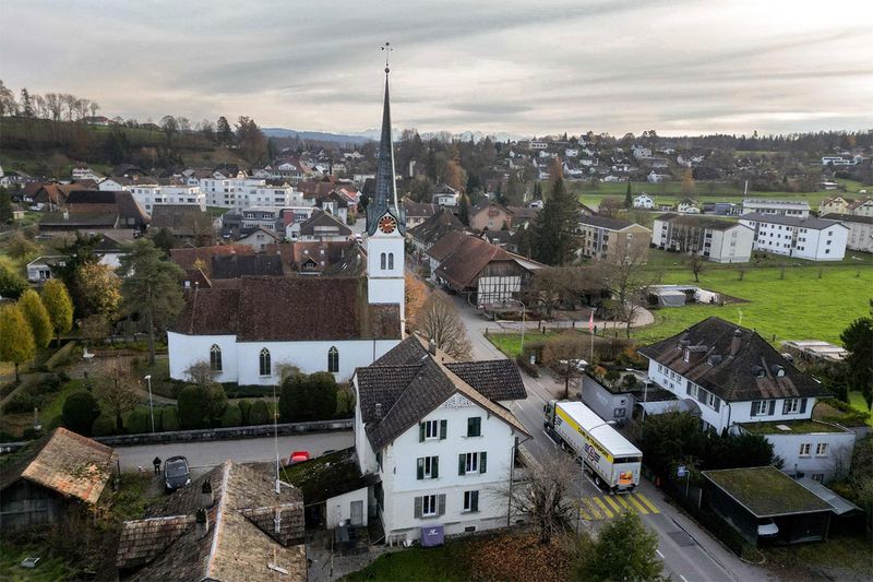 village of Aarwangen in central Switzerland