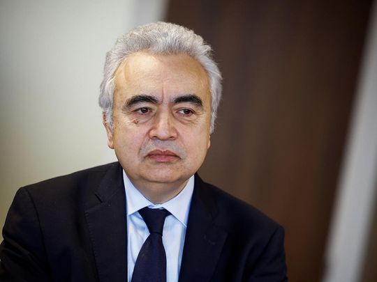 The International Energy Agency chief Fatih Birol 