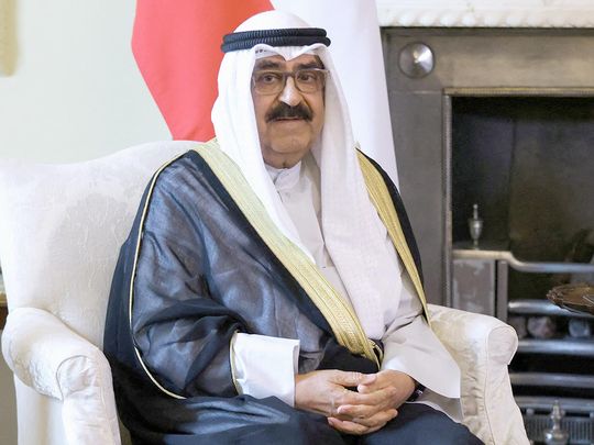 Sheikh Meshal Al Ahmad Al Jaber Al Sabah, the new Emir of Kuwait