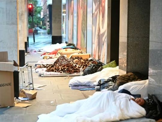 Homelessness soars in rural England as living costs hit poor