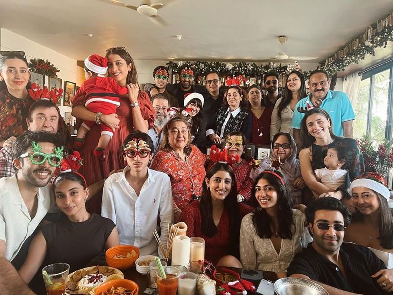 The Kapoor family Christmas Lunch