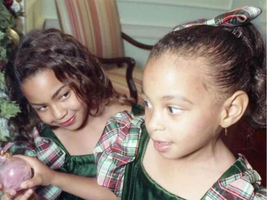 Beyonce and her sister Solange