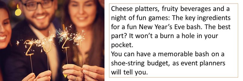 Here's how to have a memorable NYE on a shoestring budget in the UAE. 