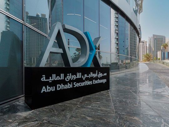 STOCK ADX  ABU DHABI SECURITIES EXCHANGE