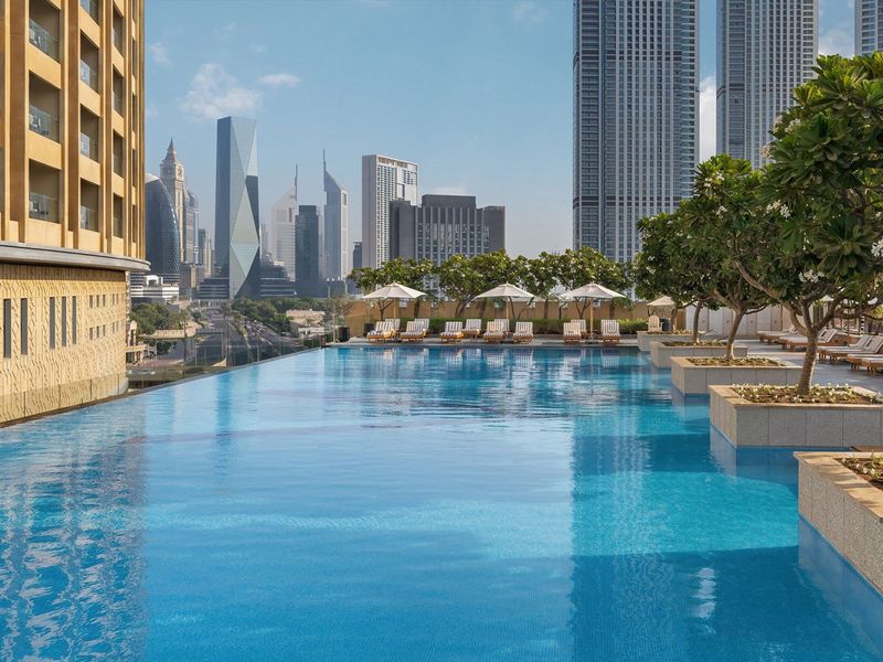 STOCK Kempinski Central Avenue Pool (formerly Address Dubai Mall)