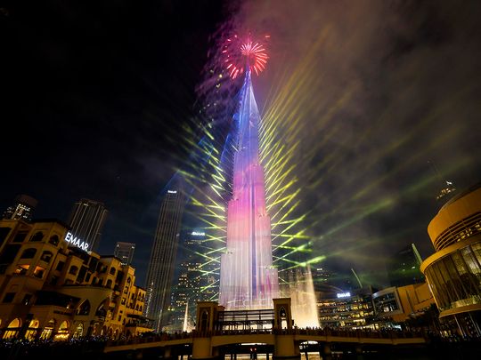 BURJ KHALIFA / NEW YEAR / FIREWORKS