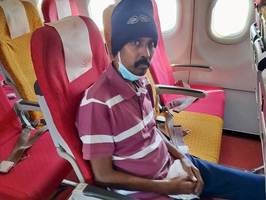 Undocumented Indian expat Sunil Kumar OV, 47