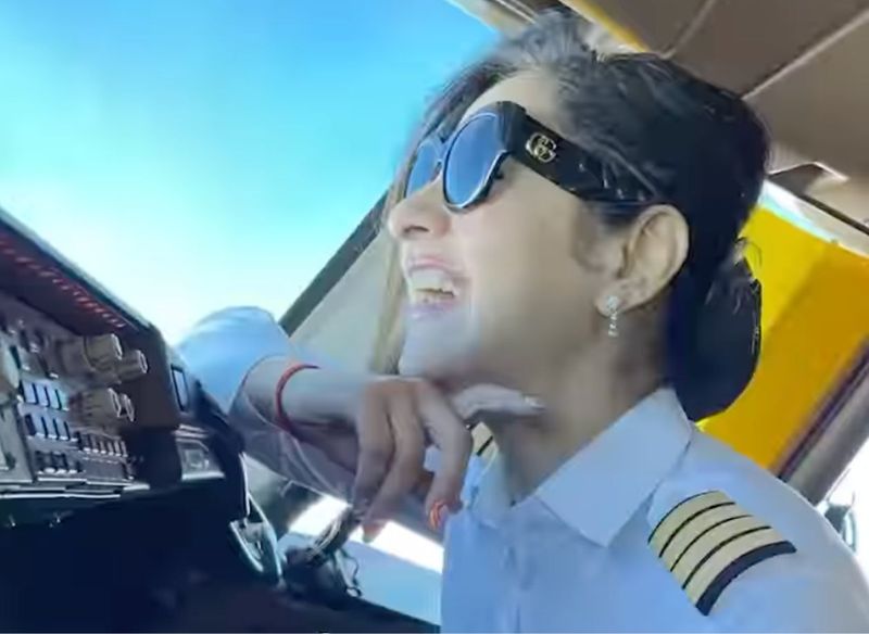 Capt. Zoya Agarwal Air India Pilot