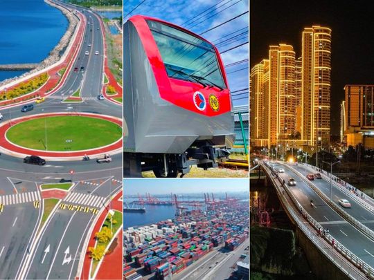 Philippine projects trains roads bridges