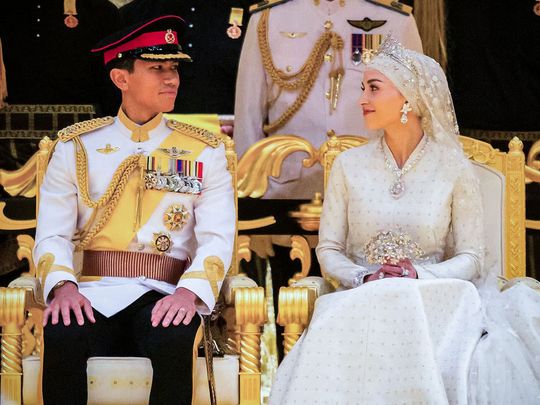 Photos: Brunei's Prince Abdul Mateen Weds Fiancee In Lavish 10-day ...