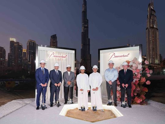 Baccarat Hotel and Residences groundbreaking