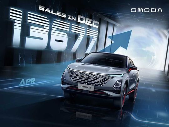 OMODA hit record high in sales in 2023, with 13,677 vehicles sold in ...