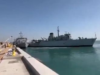 Video: Two British Royal Navy ships involved in collision in Bahrain