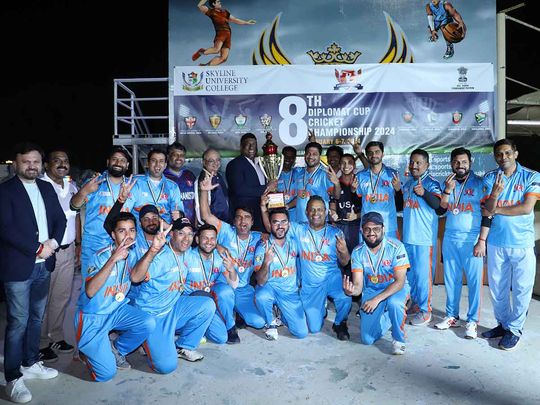 Indian Consulate Dubai team wins 8th Diplomat Cricket Championship ...