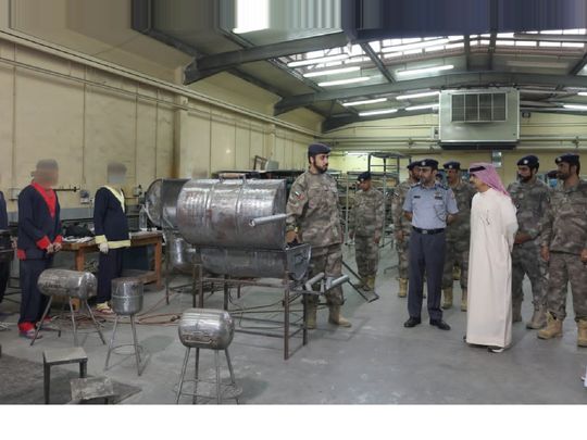 Visit to jail facilities training complex for inmates