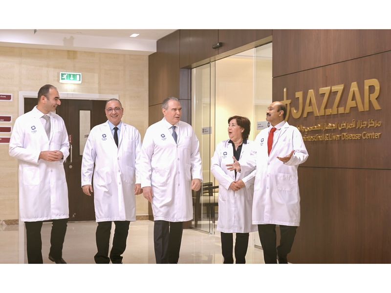 The team of doctors at Jazzar Gastrointestinal & Liver Disease center