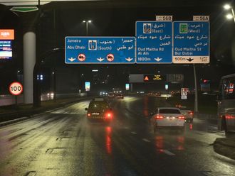 Abu Dhabi: Car damaged by rain? File an accident report