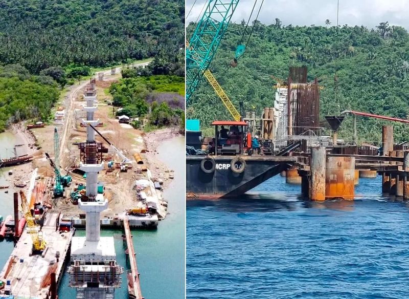 Philippines: 1-billion bridge takes shape in Calabarzon | Philippines ...