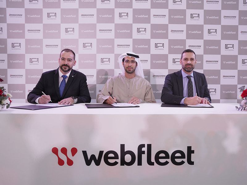 Webfleet launch in Dubai in partnership with Nasser Bin Abdullatif Alserkal