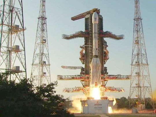 ISRO launches INSAT-3DS meteorological satellite onboard a Geosynchronous Launch Vehicle F14 (GSLV-F14), from Satish Dhawan Space Centre in Sriharikota.