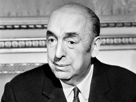 Nobel laureate and poet Pablo Neruda