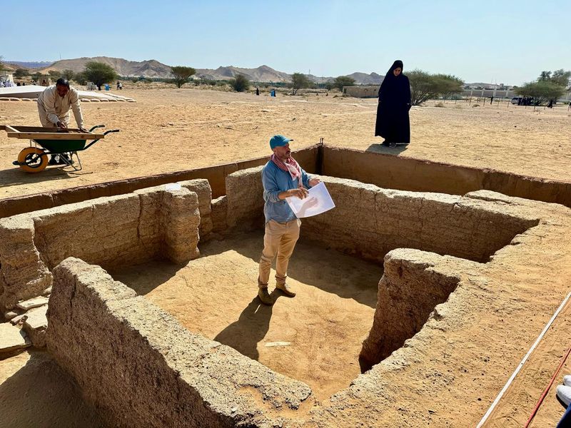 Iron Age home in Hili Al Ain
