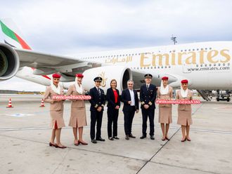 Emirates A380 returns to Austria after four-year break