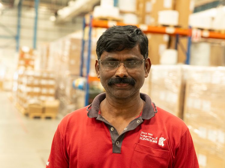 Kimoha worker Anand Kumar 