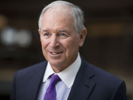 Stephen Schwarzman, co-founder and chief executive officer (CEO) of Blackstone Group Inc