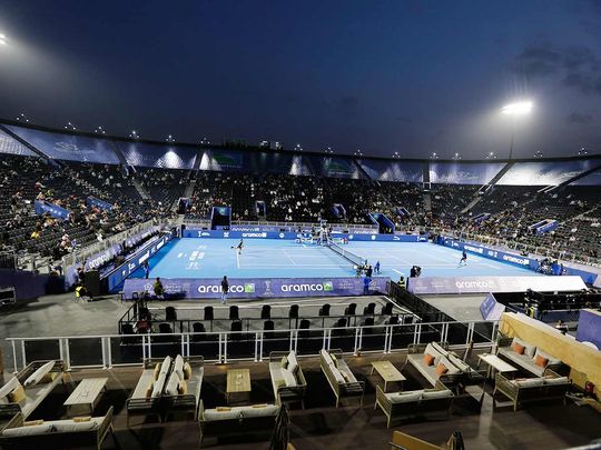 File photo: Saudi Arabia's Public Investment Fund and the men's professional ATP tennis tour announced a multiyear partnership on Wednesday, that includes naming rights for the ATP rankings, the latest move into sports by the kingdom. 