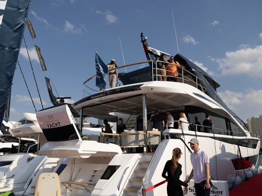 Dubai International Boat Show 2024: Displaying luxurious boats and superyachts