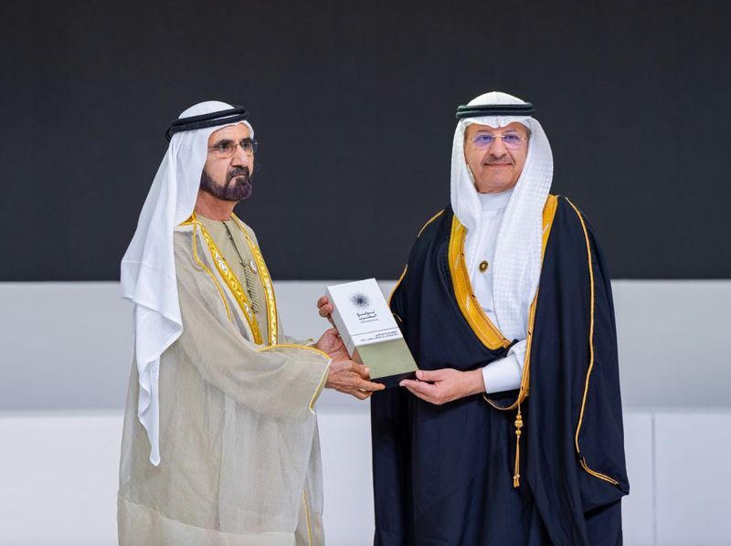 Hani Najm with His Highness Sheikh Mohammed bin Rashid Al Maktoum