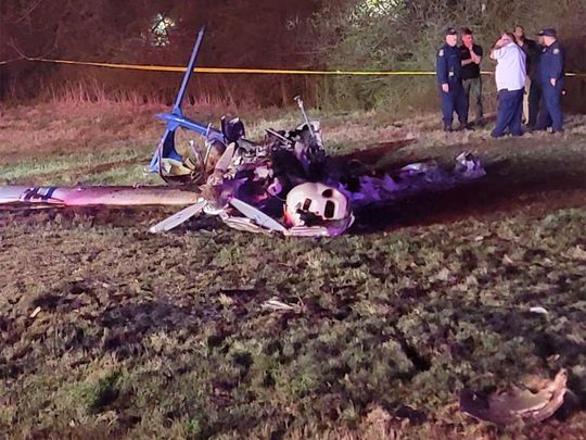 Small plane crashes near Nashville interstate and 5 people aboard were killed, police say
