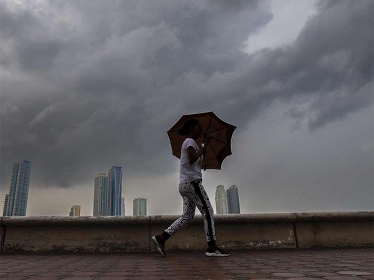 cloudy weather, rain in UAE, rain