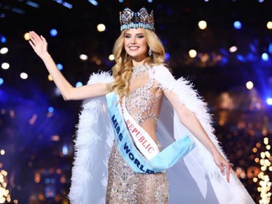 Miss World 2024 Krystyna Psyzkova of Czech Republic