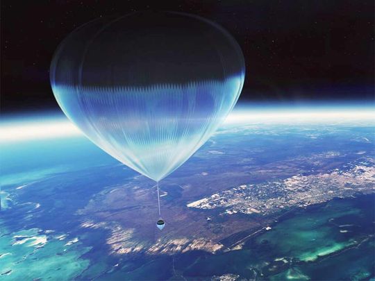 Rasmus Munk’s multi-course stratospheric menu will offer dinner with a view, according to this rendering.   
