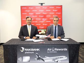 RAK Bank, Air Arabia extend credit card partnership