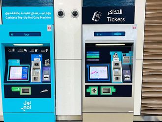 Cashless, quick transactions at Dubai Metro stations