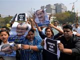 AAP kejriwal protest
