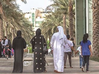 6,000-steps-per-day challenge in Abu Dhabi